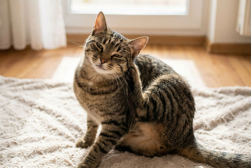 Mon chat se gratte: que faire pour le soulager?