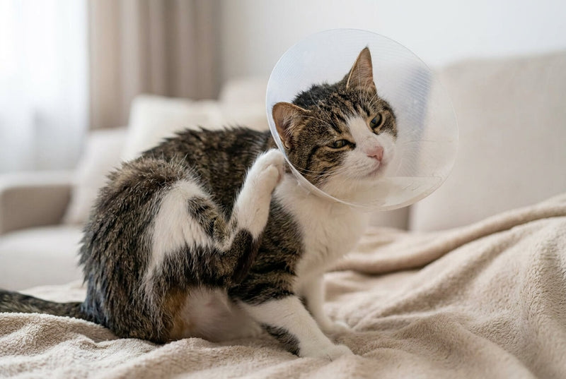 Mon chat se gratte : identifier les causes et le soulager