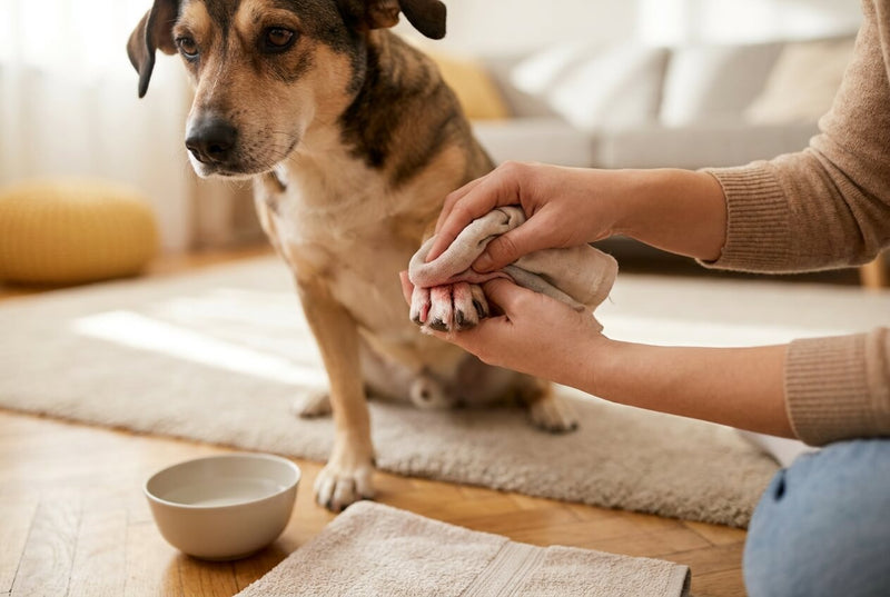 Mon chien se mordille les pattes : comprendre ce comportement