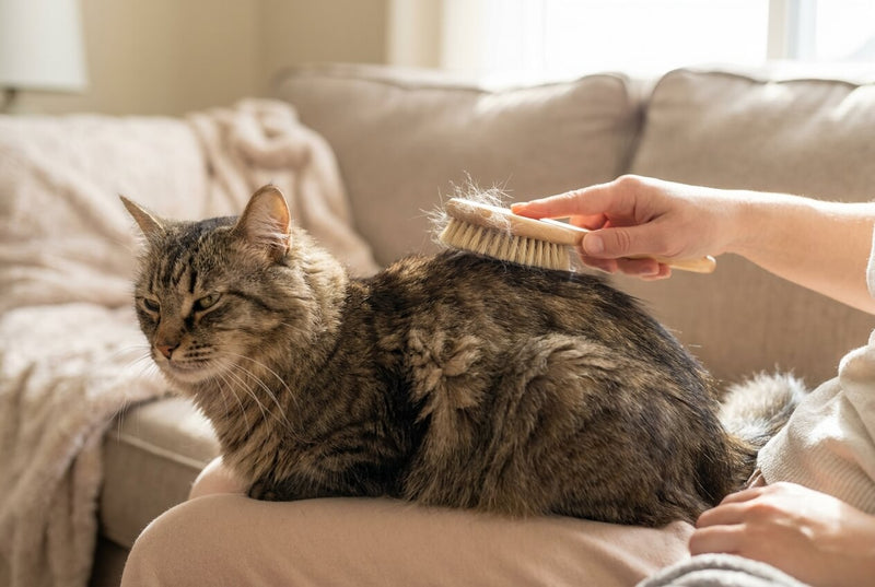 Pelage terne chez le chat : retrouver un poil brillant